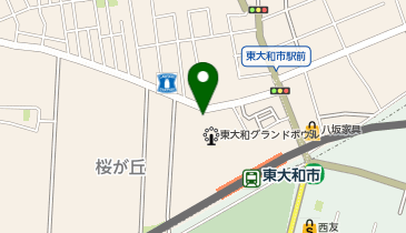 BIRD 東大和市駅の地図画像