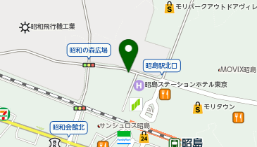 BIRD S&D昭和の森店の地図画像