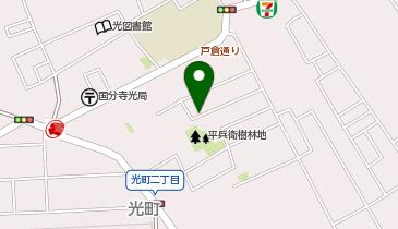 BIRD フレグランス国立の地図画像