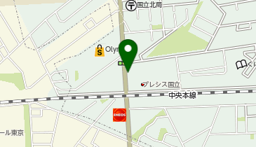 BIRD ウォッシュパーク アロアロ 国立北店の地図画像