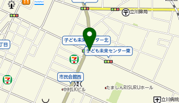 BIRD あいおいニッセイ同和損保 立川ビルの地図画像