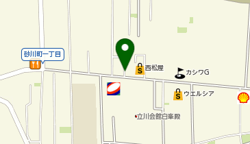 BIRD パワー軒の地図画像