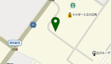 BIRD ららぽーと立川立飛の地図画像