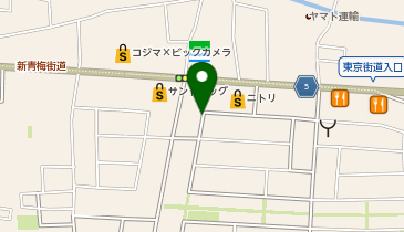 BIRD ブックオフ 東大和仲原店の地図画像