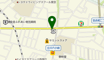 BIRD 多摩信用金庫 東立川支店の地図画像