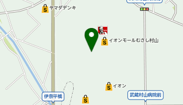 BIRD イオンモールむさし村山 センターコート西入り口前の地図画像