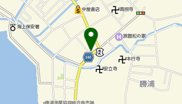 BIRD 遠見岬神社第二駐車場の地図画像