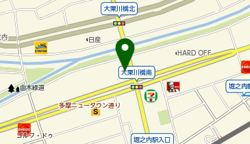 BIRD トヨタ S&D西東京 堀之内店の地図画像