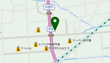 個別指導塾の学習空間 焼津小土教室の地図画像