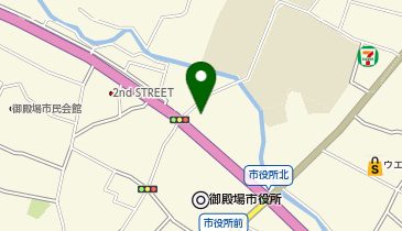 個別指導塾の学習空間 御殿場教室の地図画像