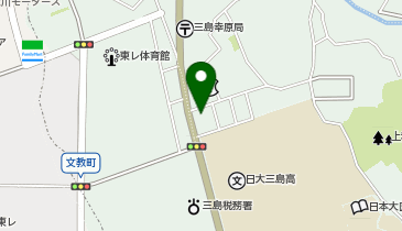 個別指導塾の学習空間 三島北教室の地図画像