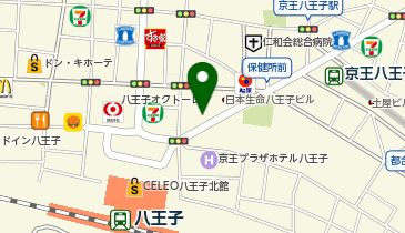 Z会進学教室 八王子教室の地図画像