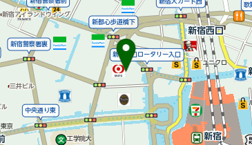 Z会進学教室 新宿教室の地図画像