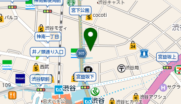 Z会進学教室 渋谷教室の地図画像