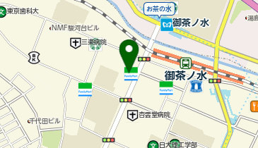 Z会進学教室 御茶ノ水教室の地図画像