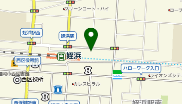 トライ式医学部予備校 姪浜校の地図画像