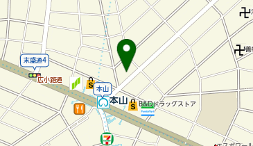 トライ式医学部予備校 本山駅前校の地図画像