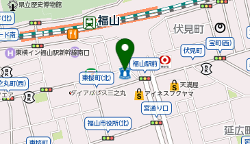 トライ式医学部予備校 福山駅前校の地図画像