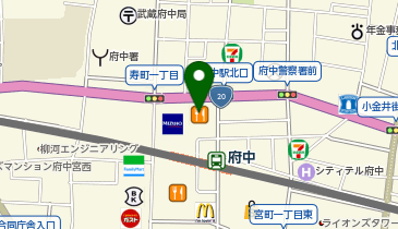 トライ式医学部予備校 府中駅前校の地図画像
