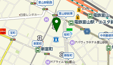 トライ式医学部予備校 富山駅前校の地図画像