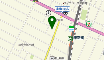 トライ式医学部予備校 津新町駅前校の地図画像