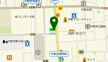 トライ式医学部予備校 中野駅前校の地図画像