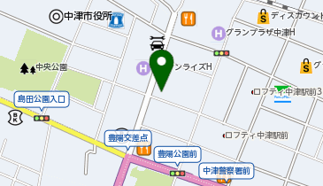 トライ式医学部予備校 中津駅前校の地図画像