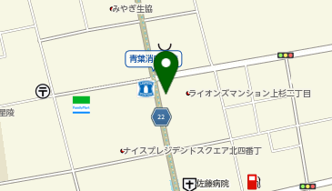 トライ式医学部予備校 仙台上杉校の地図画像
