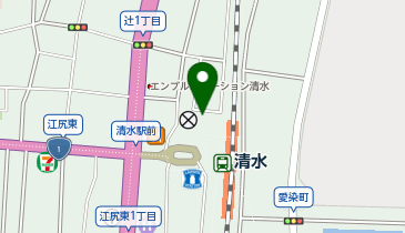 トライ式医学部予備校 清水駅前校の地図画像