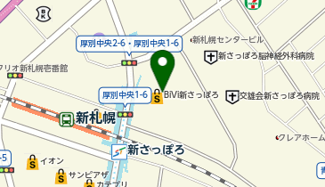 トライ式医学部予備校 BiVi新さっぽろ校の地図画像