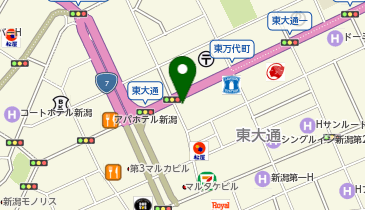 トライ式医学部予備校 新潟駅前校の地図画像