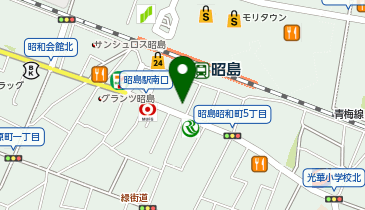 トライ式医学部予備校 昭島駅前校の地図画像