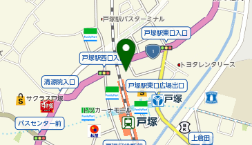 トライ式医学部予備校 戸塚駅前校の地図画像