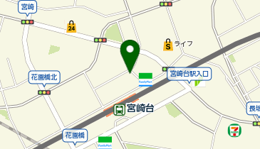 トライ式医学部予備校 宮崎台駅前校の地図画像