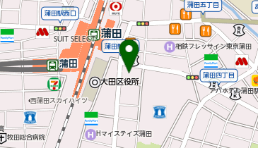 トライ式医学部予備校 蒲田駅前校の地図画像