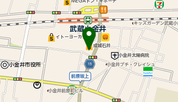 東京個別指導学院(ベネッセグループ) 武蔵小金井教室の地図画像