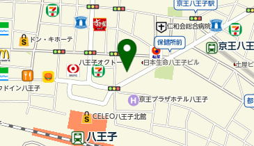 東京個別指導学院(ベネッセグループ) 八王子教室の地図画像