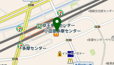 東京個別指導学院(ベネッセグループ) 多摩センター教室の地図画像