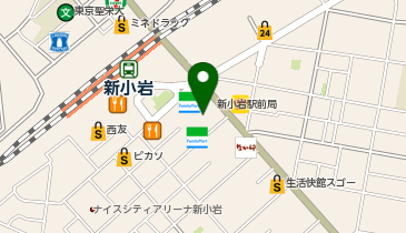 東京個別指導学院(ベネッセコーポレーショングループ) 新小岩教室の地図画像