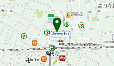 東京個別指導学院(ベネッセグループ) 高円寺教室の地図画像