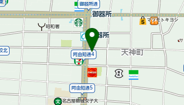 東京個別指導学院(ベネッセグループ) 御器所教室の地図画像