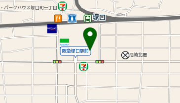 関西個別指導学院(ベネッセグループ) 塚口教室の地図画像