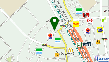 栄光ゼミナール 大学受験ナビオ 赤羽校の地図画像