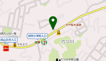 個別指導の明光義塾 六ツ川教室の地図画像