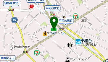 個別指導の明光義塾 平和台駅前教室の地図画像