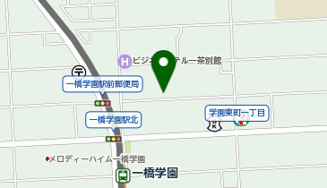 個別指導の明光義塾 一橋学園教室の地図画像