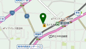 個別指導の明光義塾 コノミヤ富田林教室の地図画像