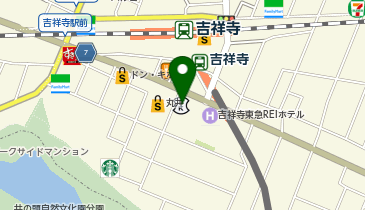 浜学園(関東エリア) 吉祥寺教室の地図画像