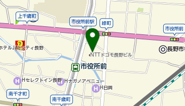 東進衛星予備校 長野大通り校の地図画像