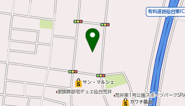 東進衛星予備校 仙台荒井校の地図画像